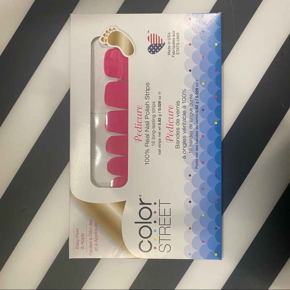 COPY - Color street Pedicure mail polish strip